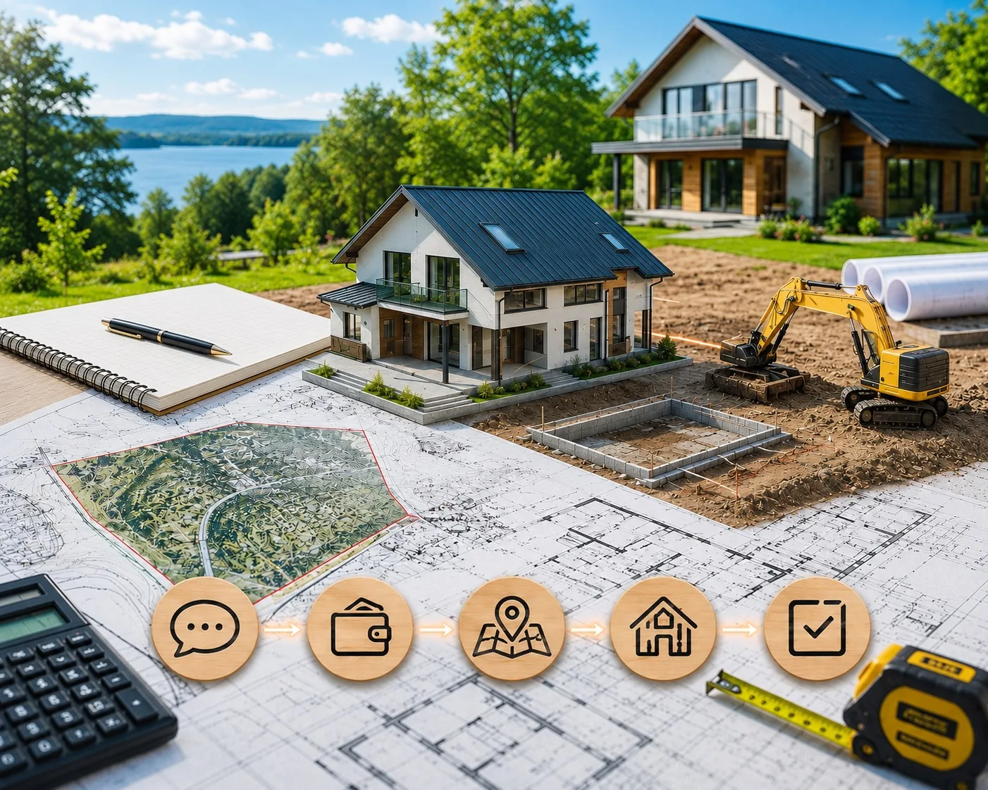 🏗️ С чего НА САМОМ ДЕЛЕ начинается строительство дома?