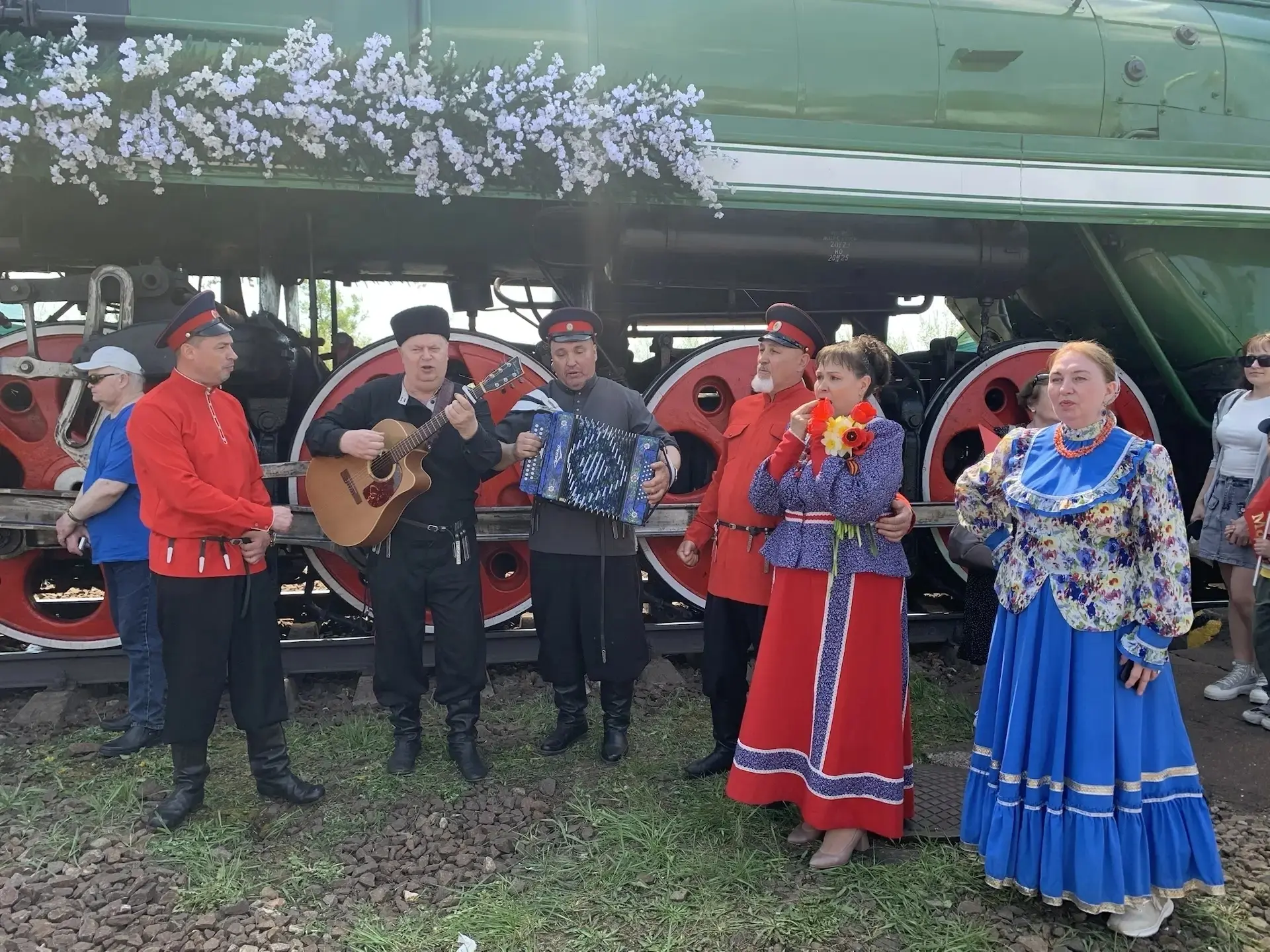 ✨Поезд Победы — Дорога Памяти  🚂🎉6 мая Ярцево стало частью масштабной патриотической акции, посвящен