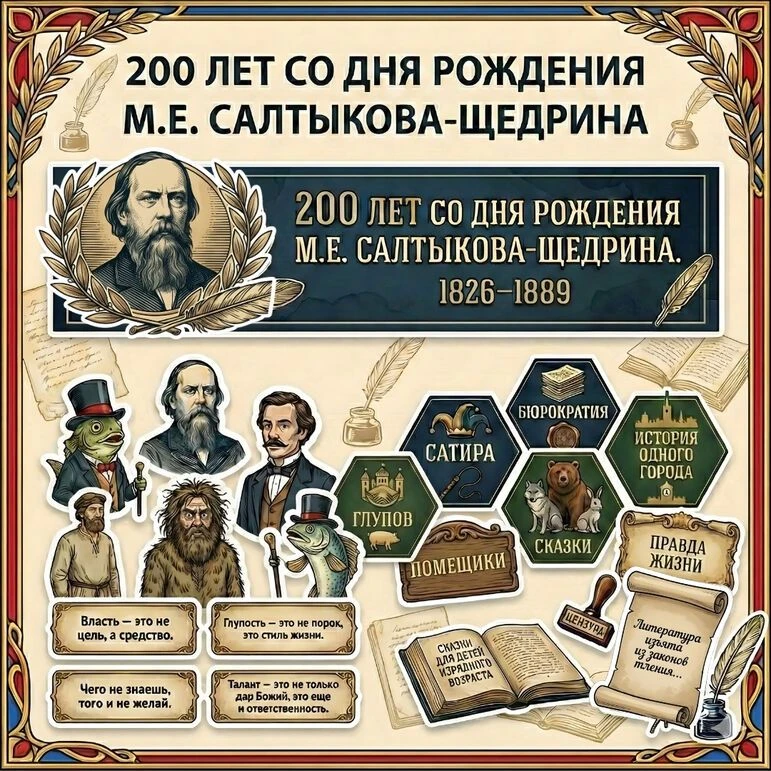 2026 год в литературном календаре отмечен знаменательной датой — 200-летием со дня рожд...