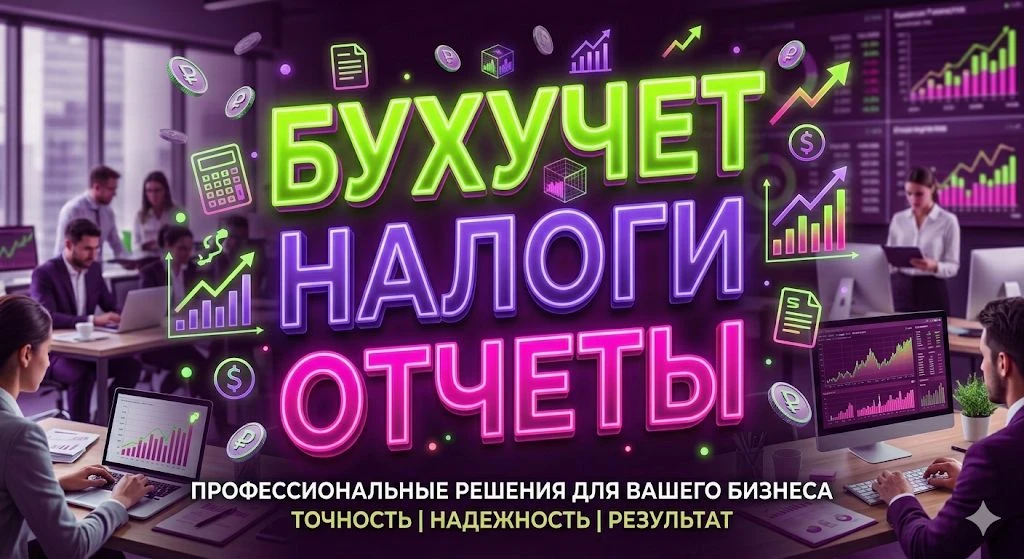 **📊 Бухгалтерия, налоги и отчётность — всё в одном месте!**