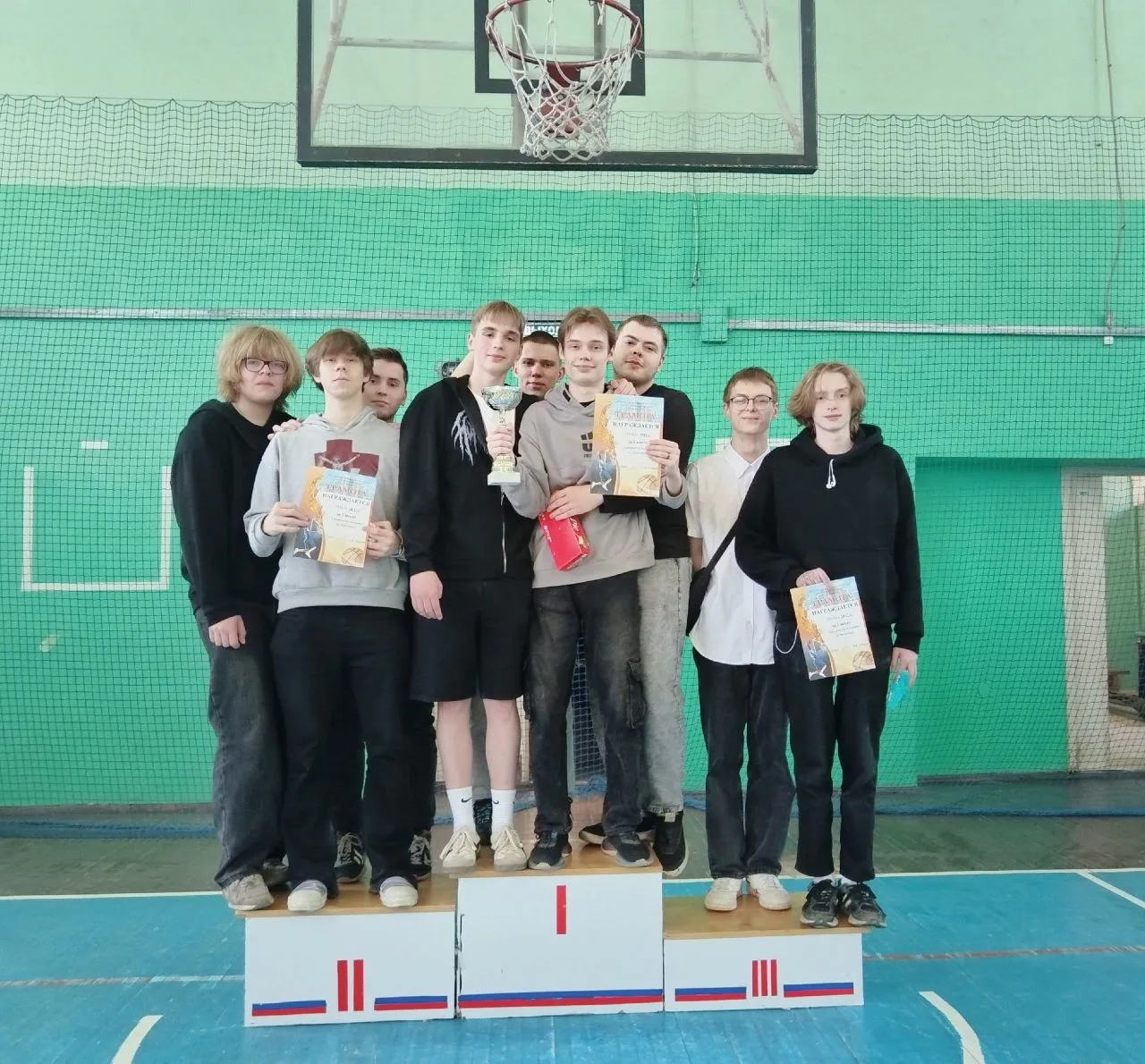 Подведены итоги захватывающего первенства колледжа по баскетболу!💪