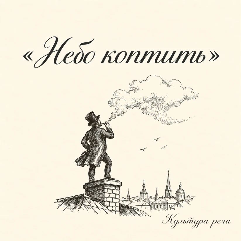 Небо коптить