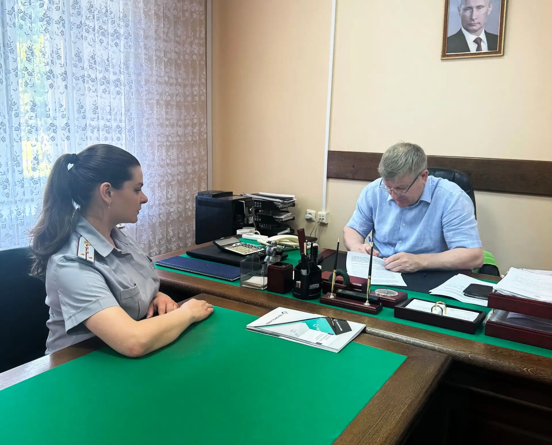 Сотрудником группы пробации Зубово-Полянского филиала уголовно-исполнительной инспекции УФСИН России