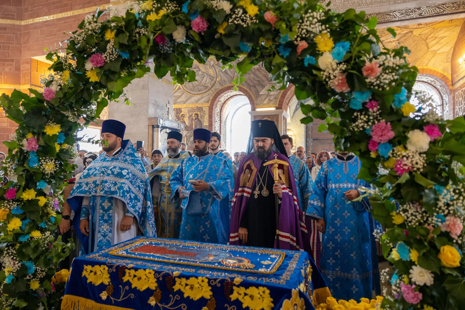 Во Второафонском Бештаугорском Успенском мужском монастыре на Кавказских Минеральных Во...