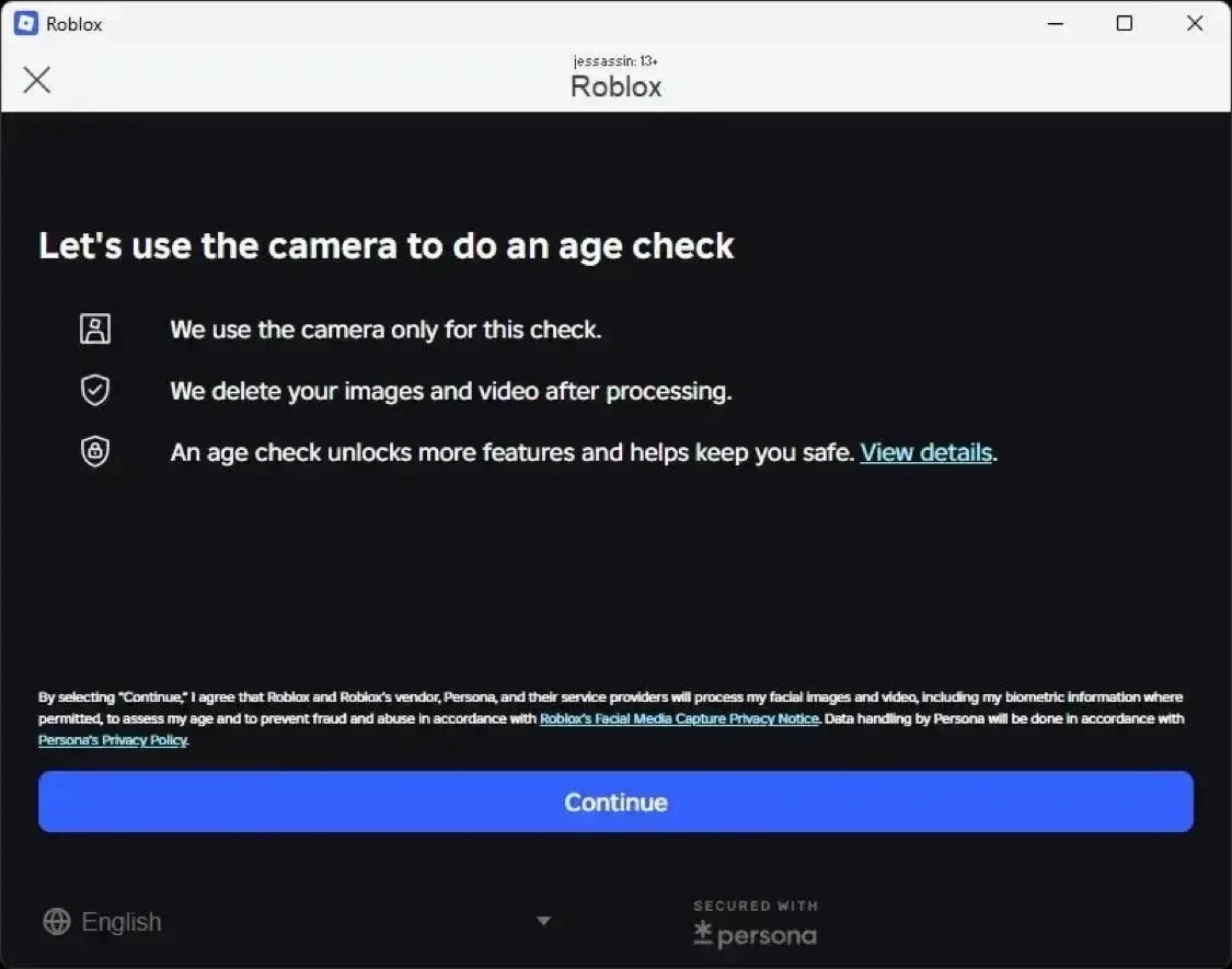 🤨 Roblox просит подтвердить возраст даже у старых аккаунтов!