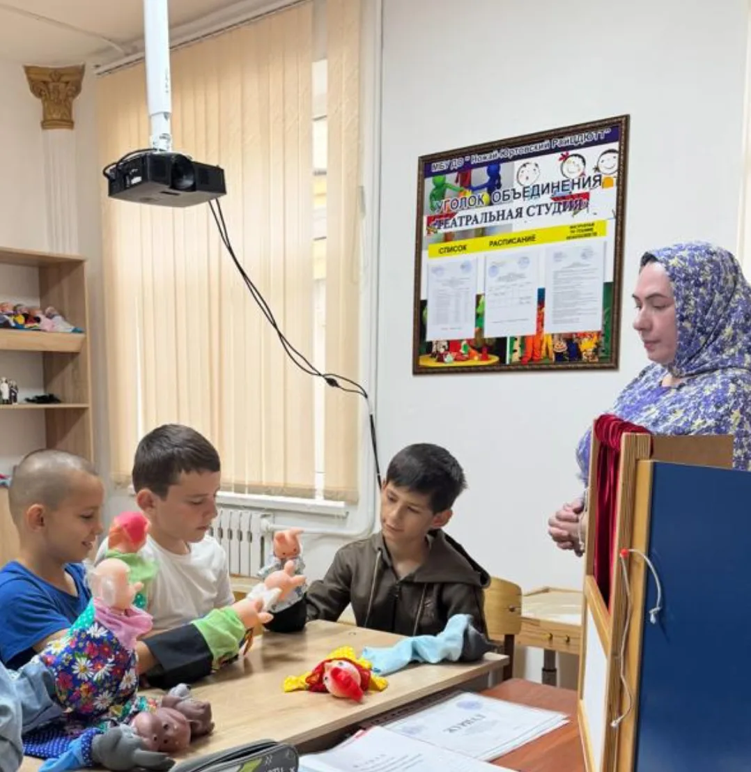Закрытие 1-й смены летней образовательной площадки на базе СОШ с.Даттах. Итоговое занятие прошло в ф