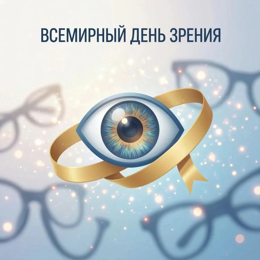 🌍 8 октября — Всемирный день зрения: берегите то, чем вы смотрите на мир!