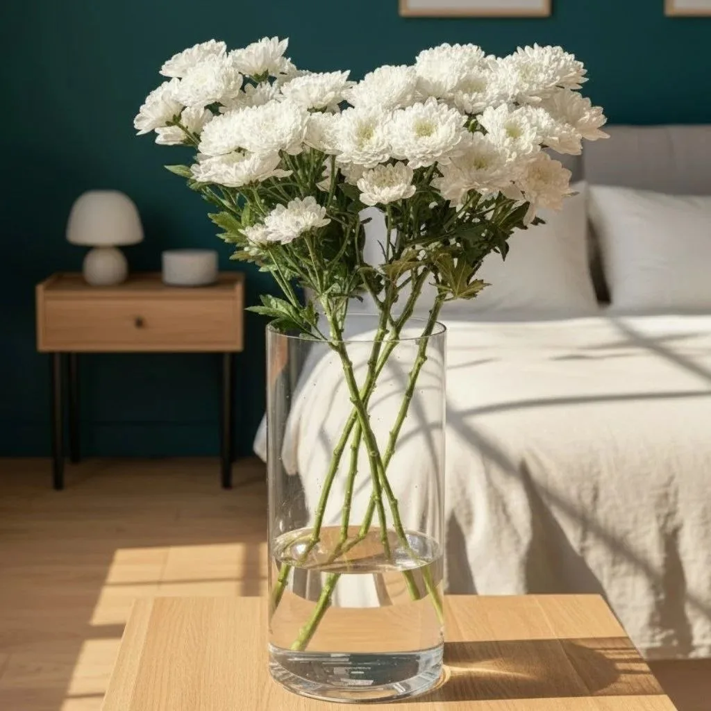 🌿Охапка хризантем 5 шт - 1675 ₽, вместо 2275 ₽ 🌿