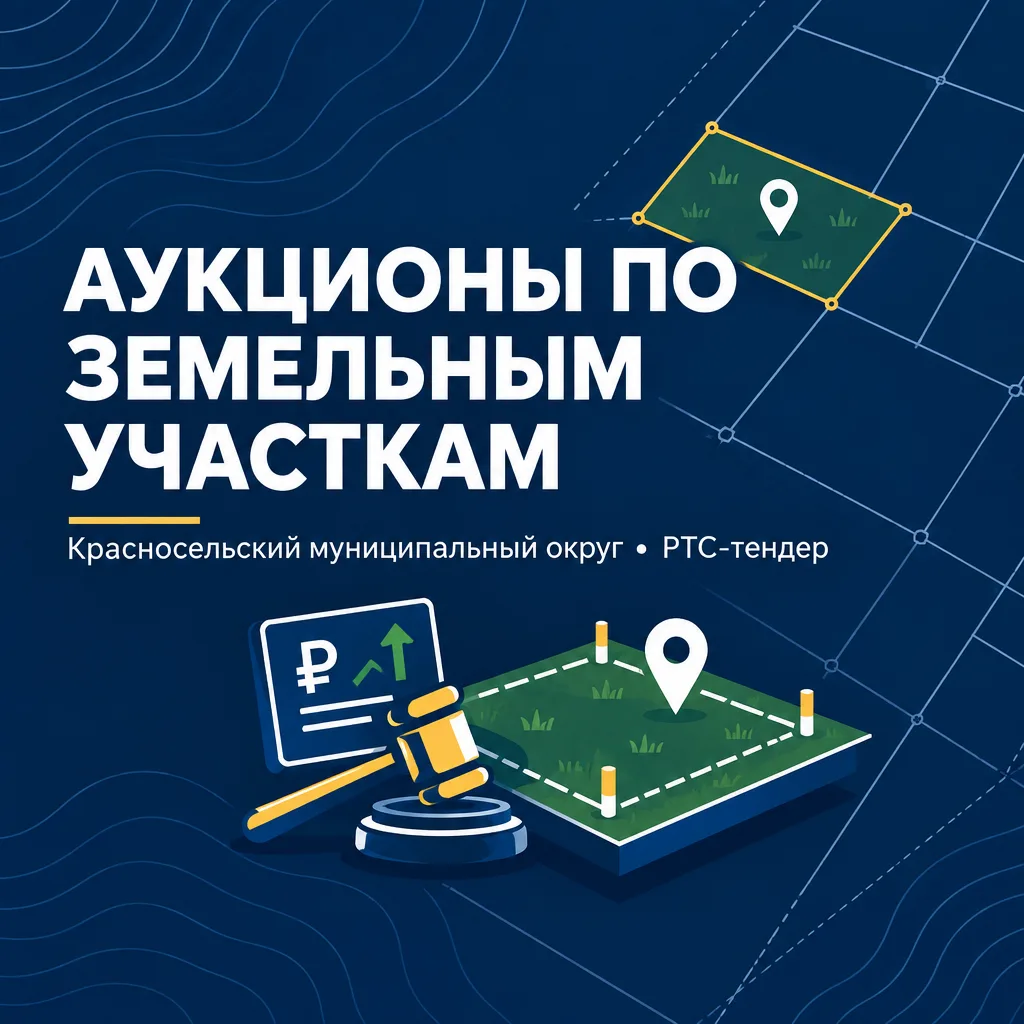 📢 Комитет архитектуры, имущественных и земельных отношений администрации Красносельско...