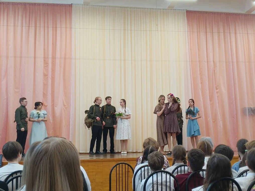‎🕊️ «Жди меня...» — слово, которое сильнее войны ‎ ‎🕊️Сегодняшний день в школе был наполнен глубоким