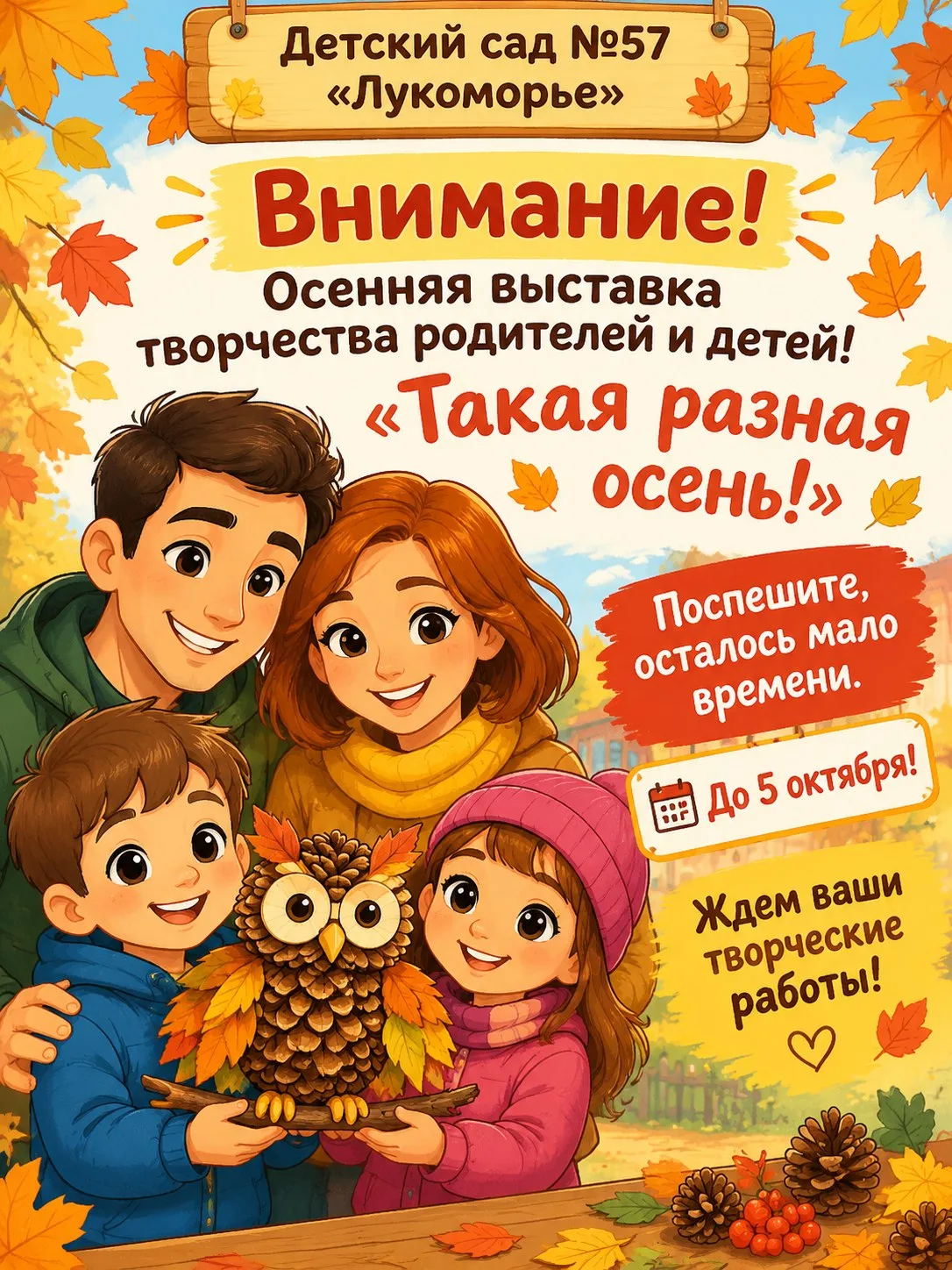 Уважаемые родители и дошколята!
