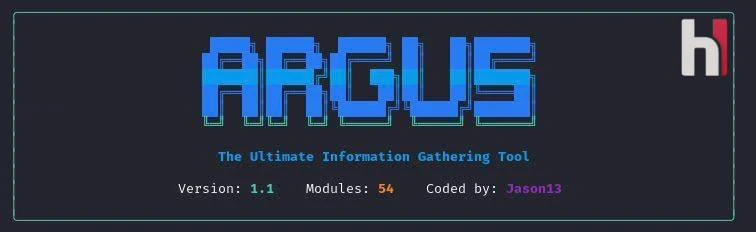 😈 OSINT для ленивых. Часть 14: Argus

Argus — это фреймворк с открытым исходным кодом на Python, ко