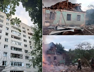 😲Три человека погибли и ещё пять пострадали в результате ночной атаки БПЛА на Московск...