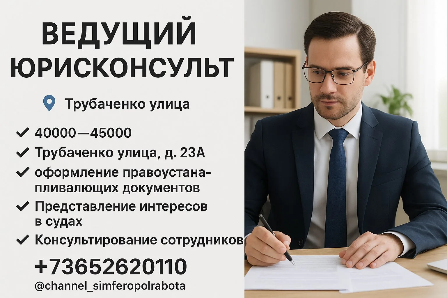 🔊 ВЕДУЩИЙ ЮРИСКОНСУЛЬТ
