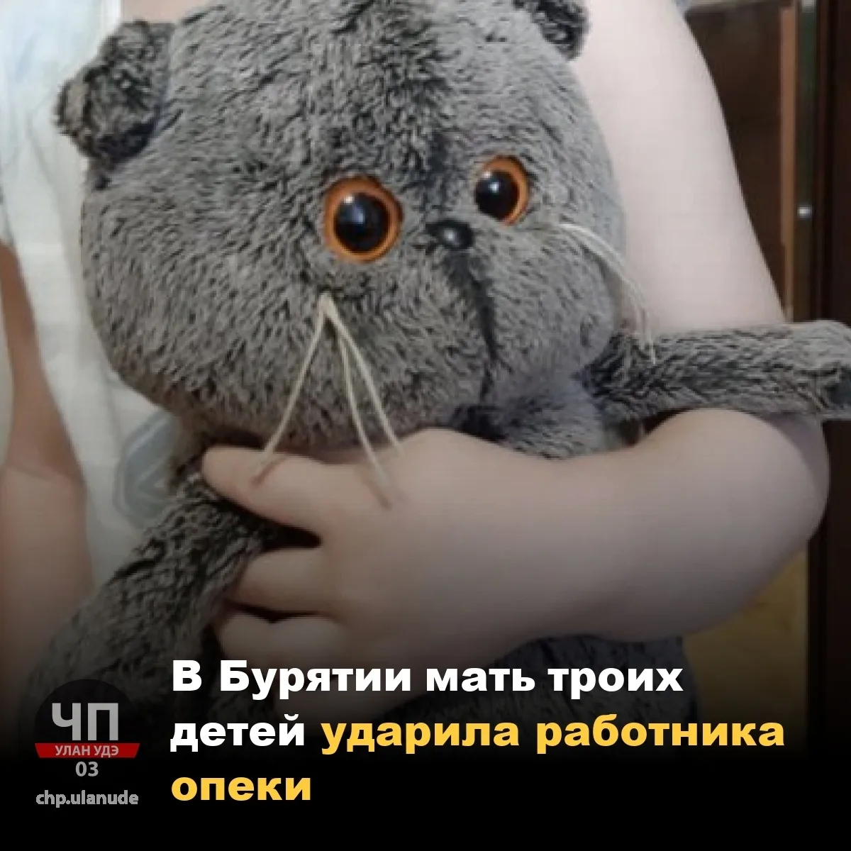 😳 В Бурятии мать троих детей ударила работника опеки