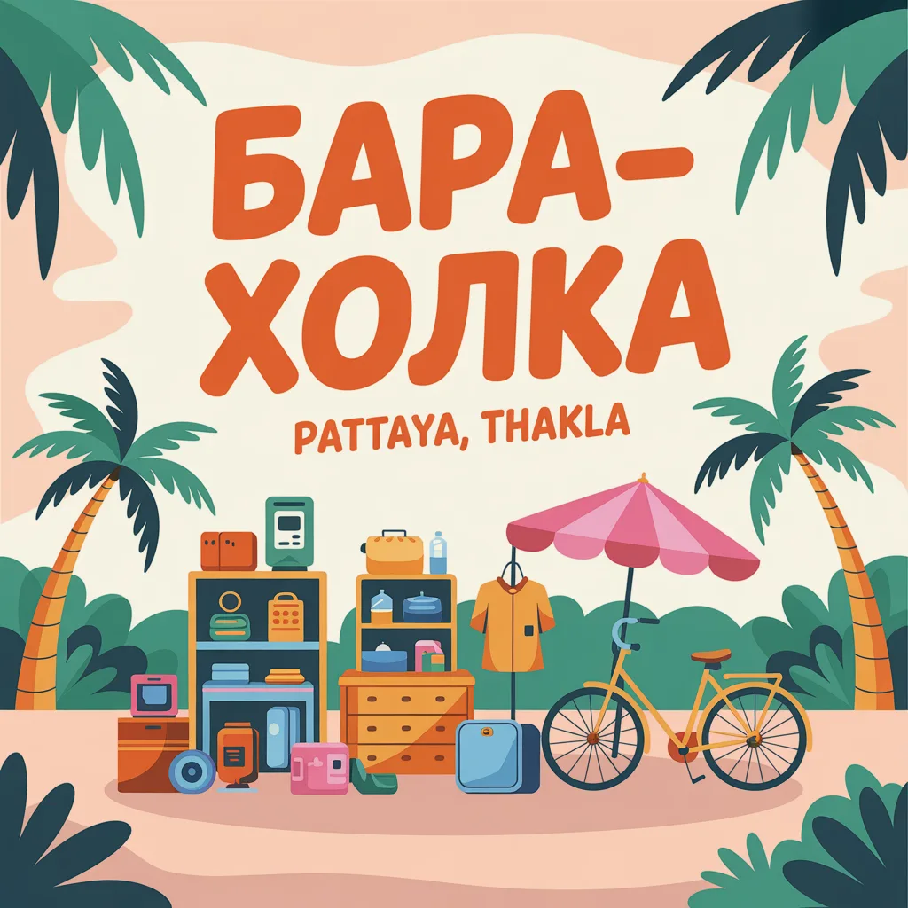 🛍 Барахолка Паттайи — бесплатно