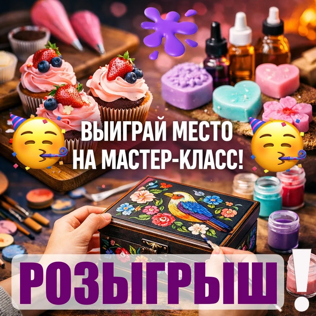 🎉 РОЗЫГРЫШ! Бесплатное место на Мастер-класс! 🎉