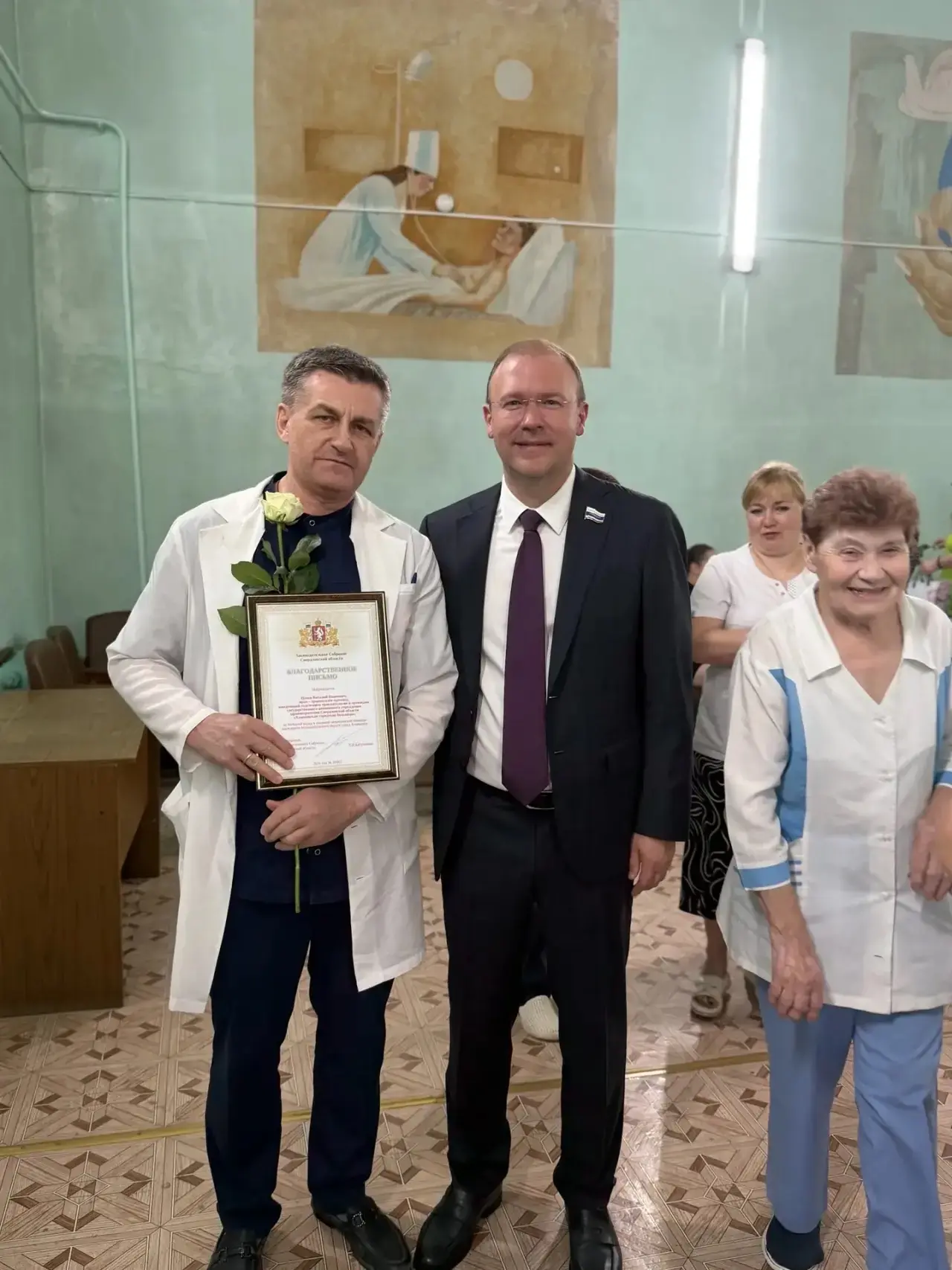 Сегодня посетил Артёмовский, Алапаевск и Алапаевский район, чтобы от имени партии «Единая Россия» по
