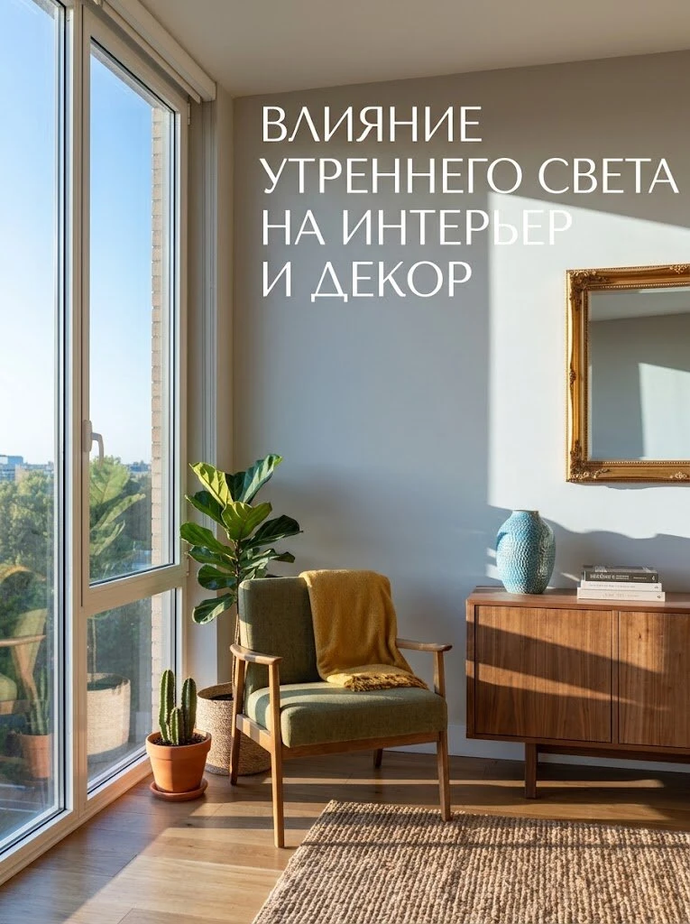 Ориентация окон определяет, как именно будет выглядеть интерьер в разное время суток. О...