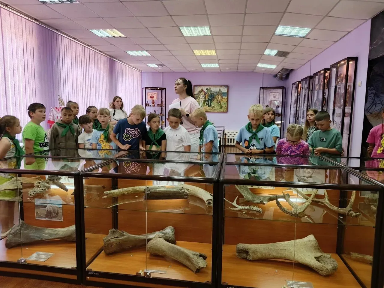 🏛 Сегодня, ещё один из наших отрядов смог посетить «Музей истории Рыбинского муниципального округа»