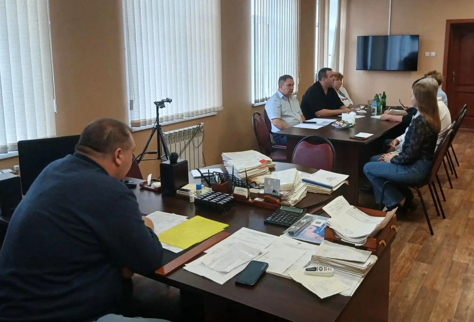 Администрация областной больницы им. Н.Н. Бурденко провела выездной медсовет в Земетчин...