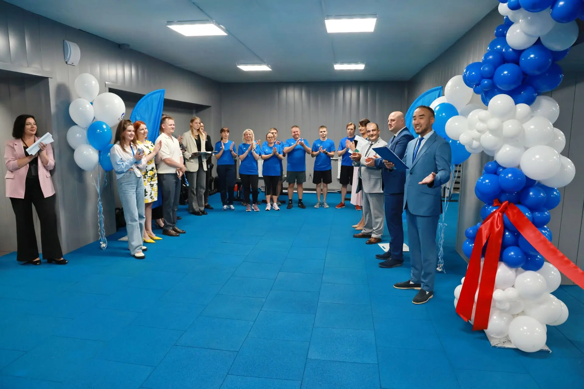 Открытие нового спортивного зала — большой шаг к здоровому будущему! 🎉