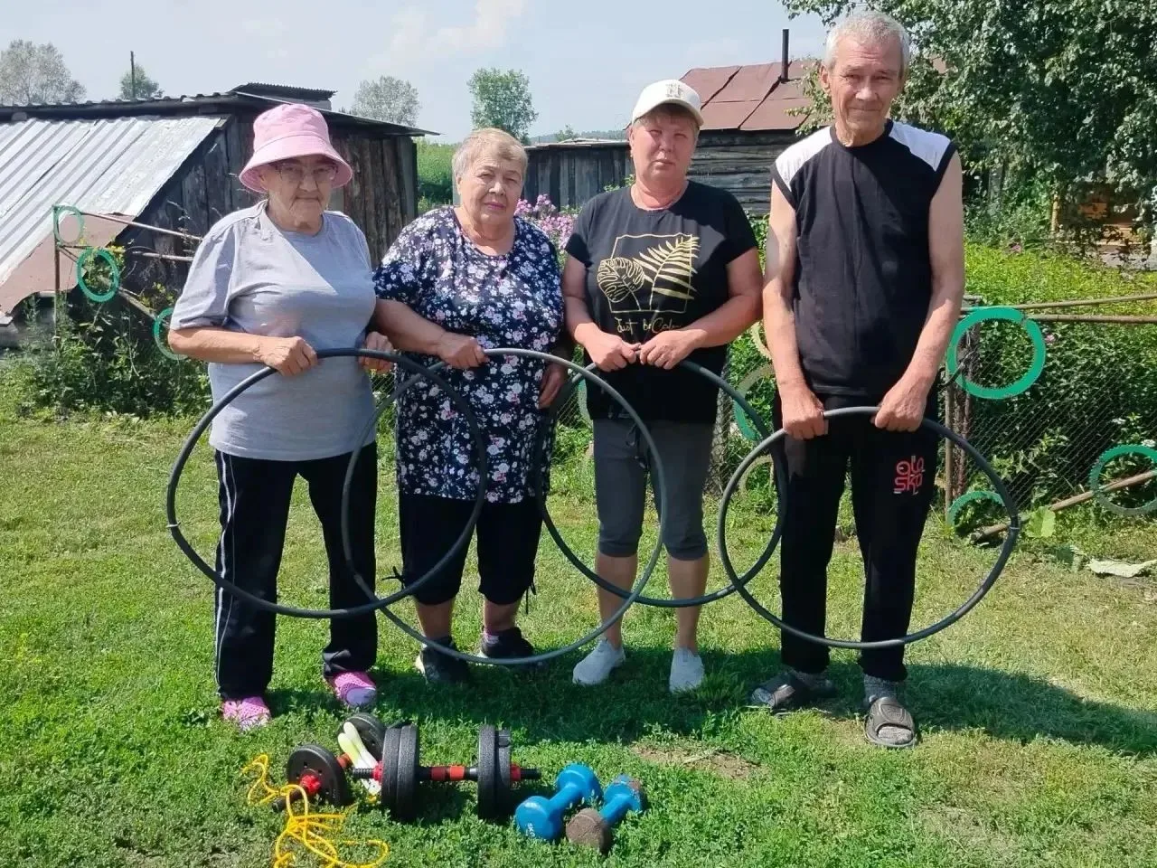 Активное долголетие: в Беловском округе отметили День физкультурника