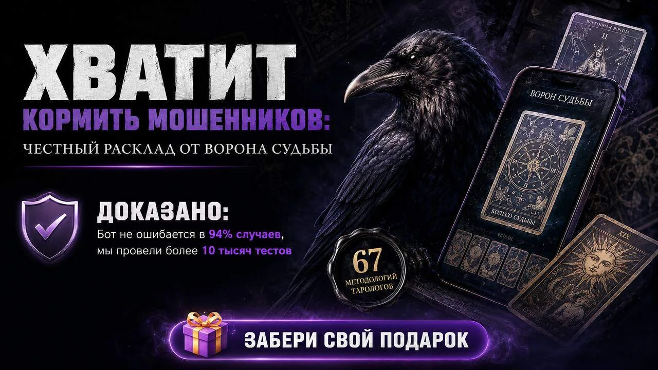 Хватит кормить мошенников: Честный расклад от Ворона судьбы