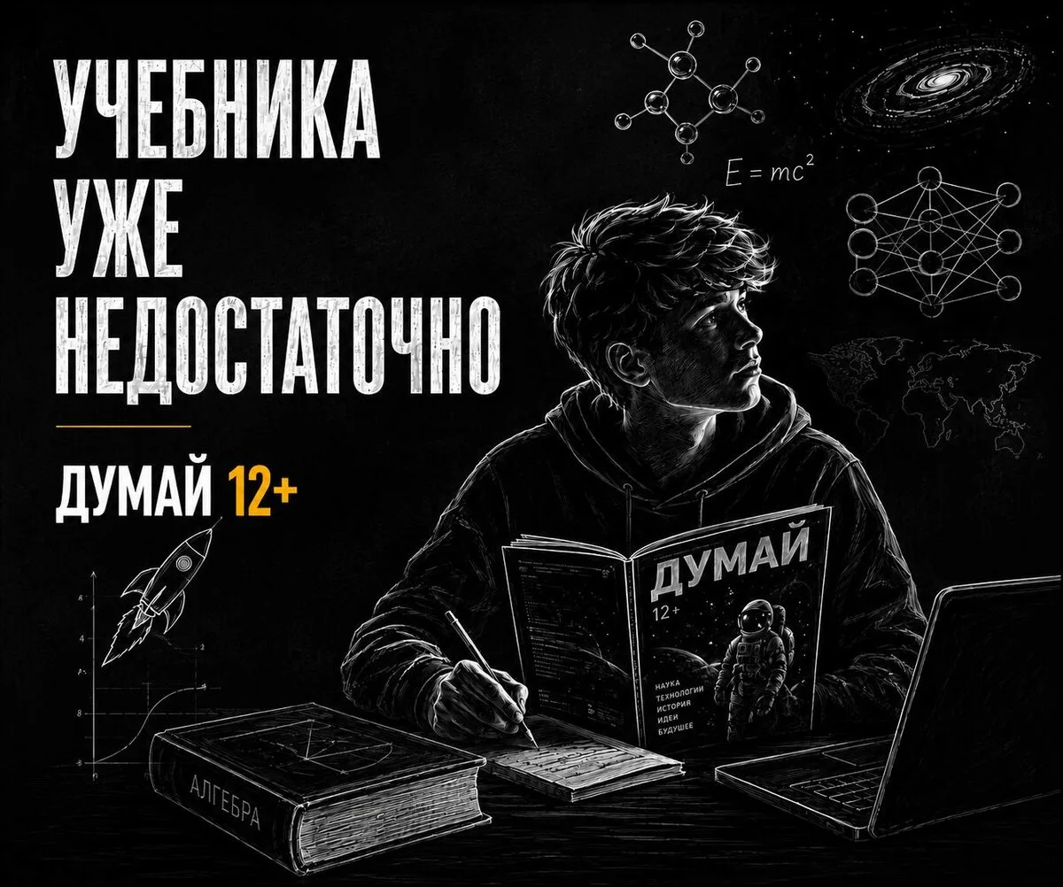 Пока другие листают ленту — ваш подросток читает «Думай»
