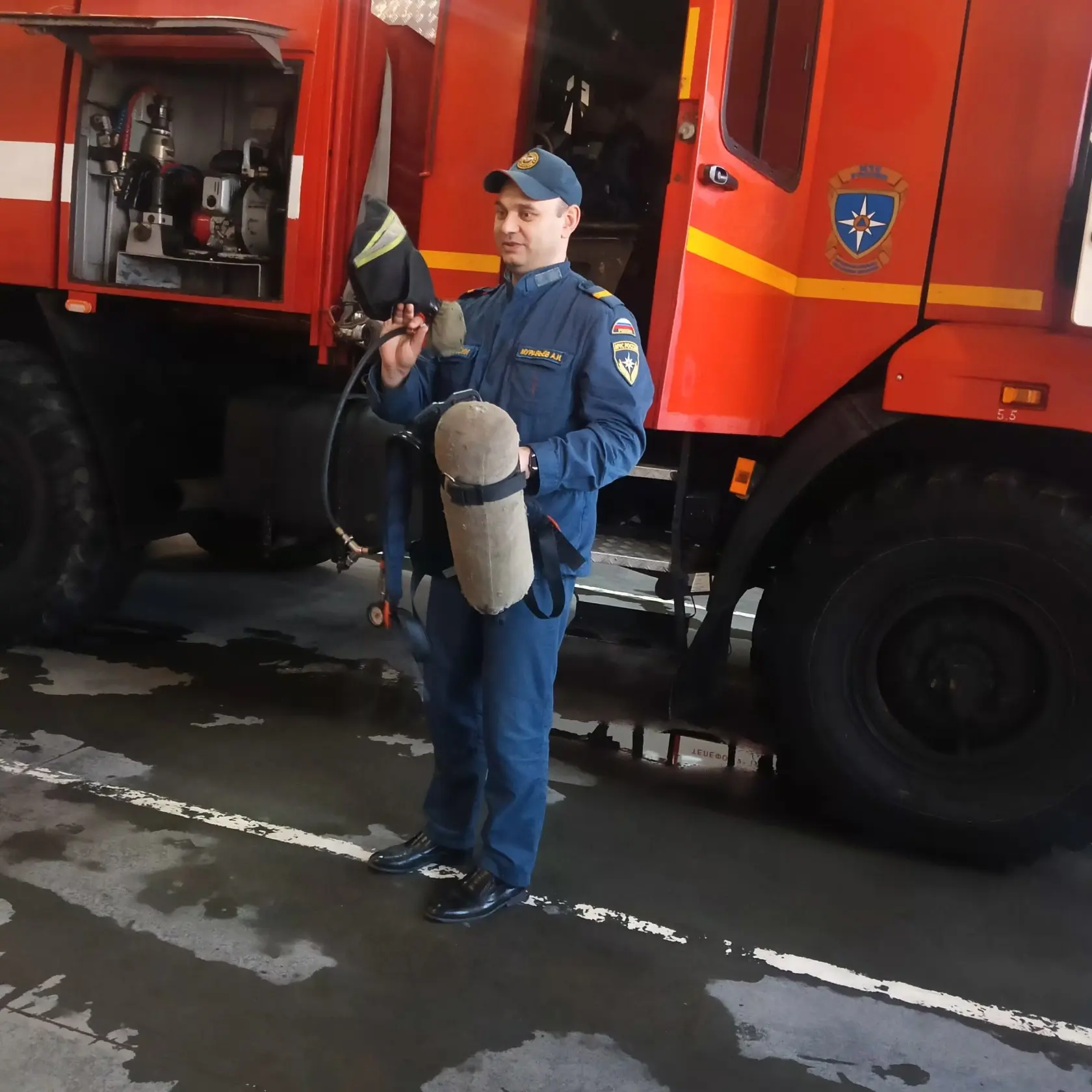 🔥 В преддверии Дня пожарной охраны: наши воспитанники в гостях у героев!