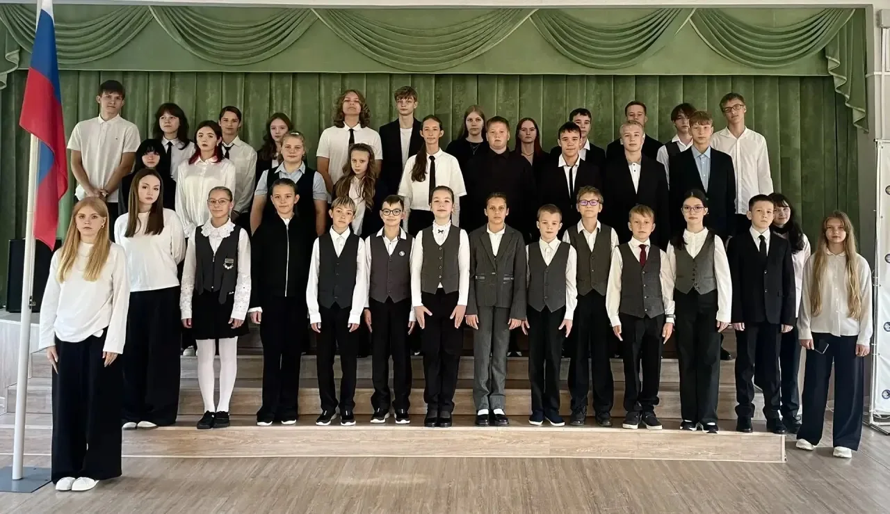 🇷🇺✨ Первая торжественная линейка нового учебного года