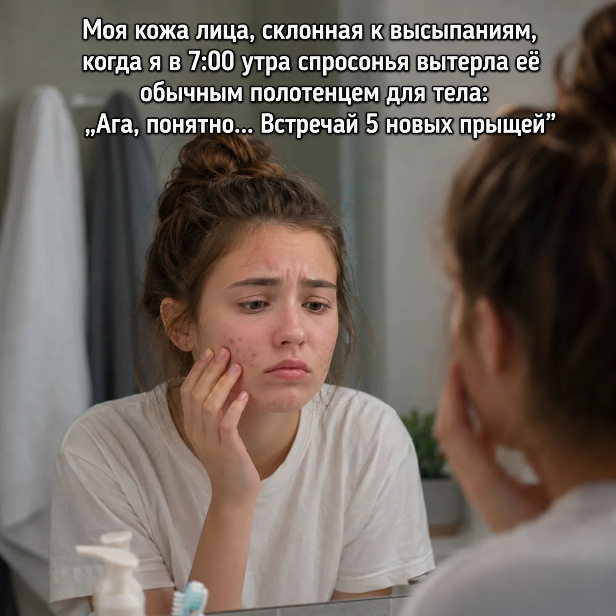 Пользуйся полотенцем правильно!