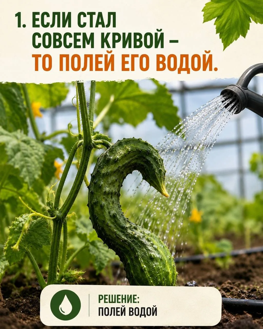 О чём говорит форма огурца 🥒

Моя любимая дача