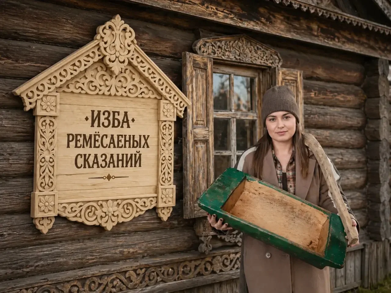 🌿 В нашу избу-музей пришли два старинных корыта. И с ними – живая память