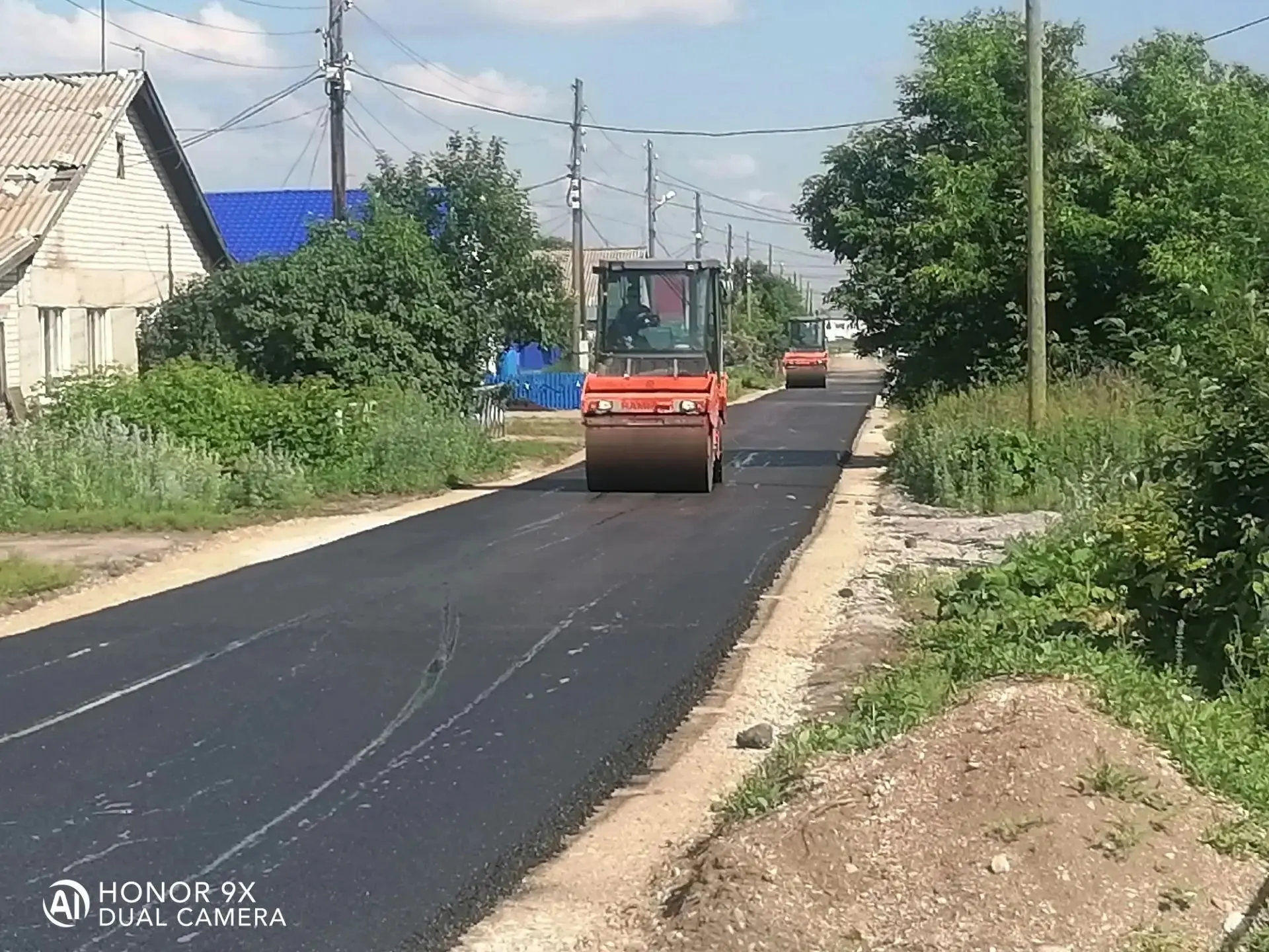 В п. Новопокровский в рамках проекта партии "Единая Россия" -"Дороги" сделали ремонт ул. Молодежная✅