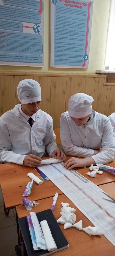 ❗В ЕТЖТ-филиал РГУПС у студентов сестринского дела СД-21 под руководством преподавателей высшей кате