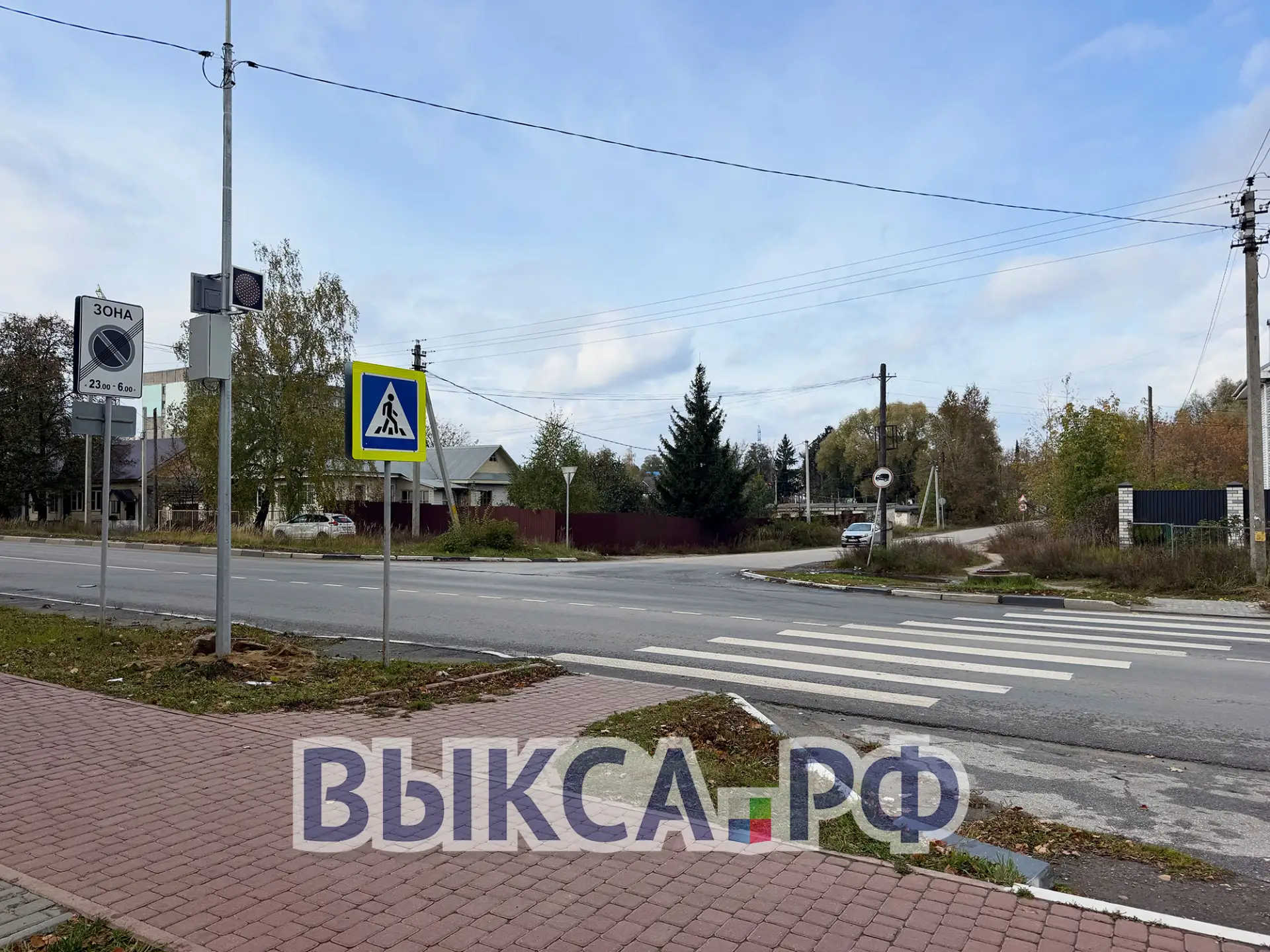 🚦 На нерегулируемых пешеходных переходах у домов № 94 и № 38 по улице Пушкина установи...