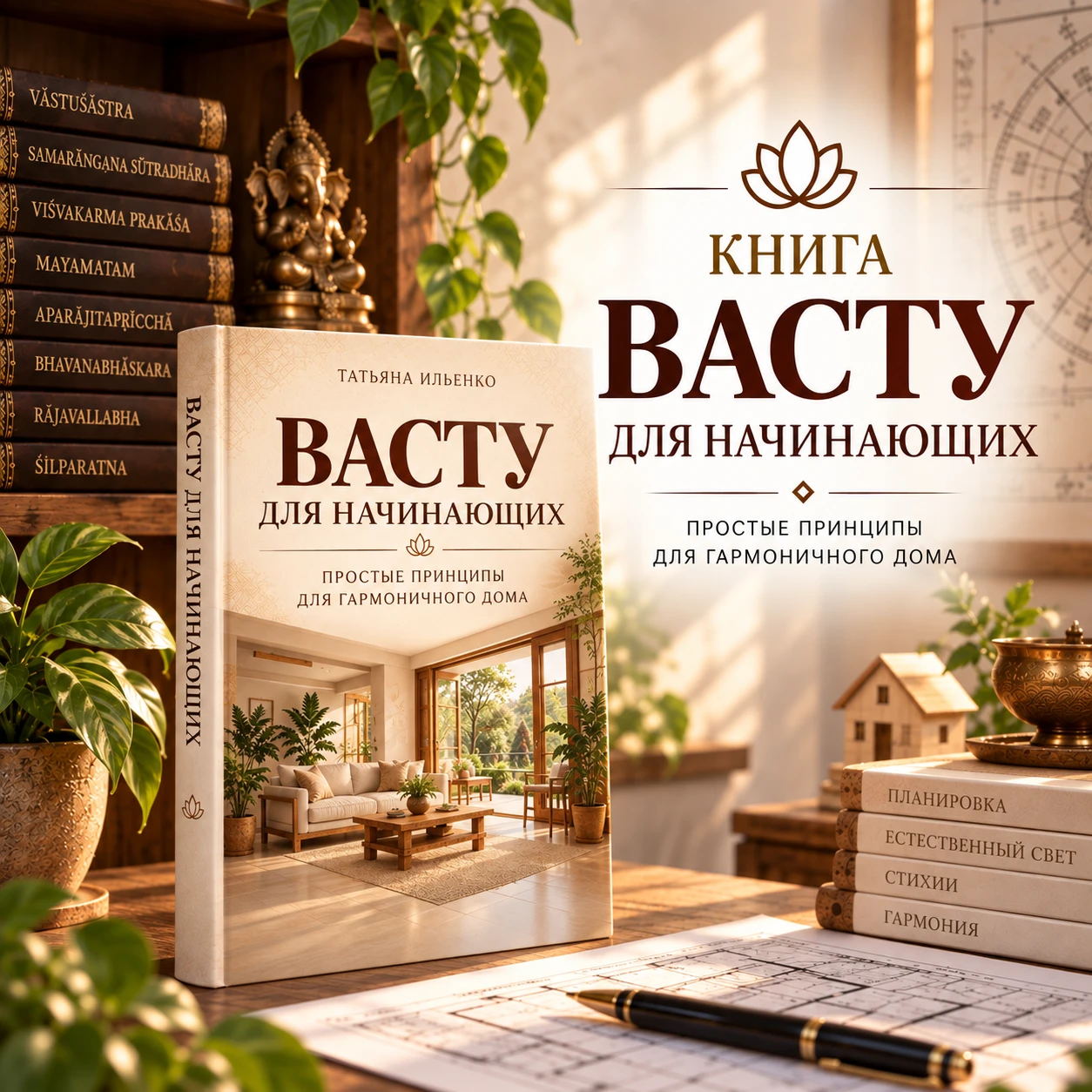 📘 НОВАЯ БЕСПЛАТНАЯ КНИГА «ВАСТУ ДЛЯ НАЧИНАЮЩИХ»