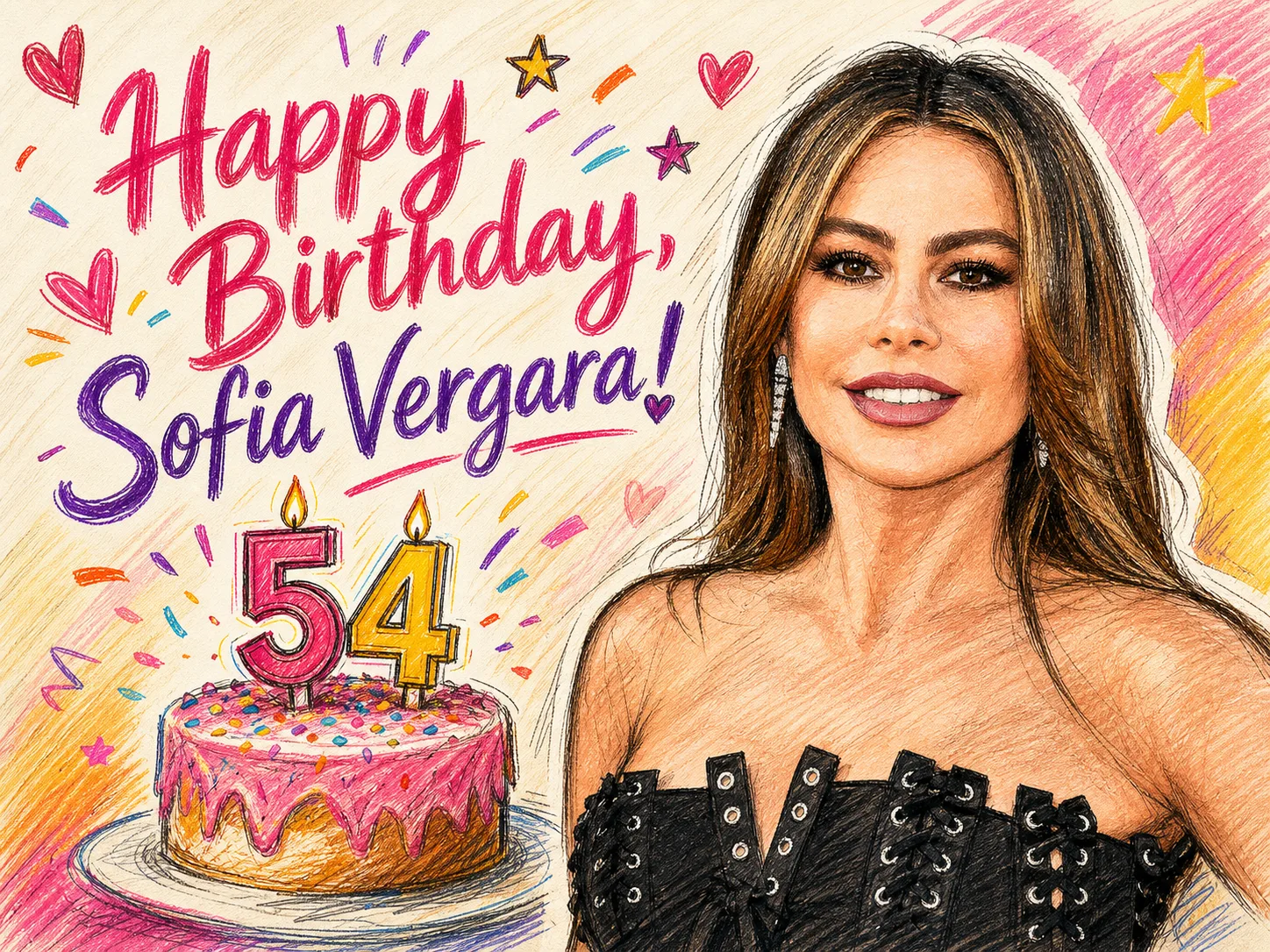 🥳 #SofiaVergara