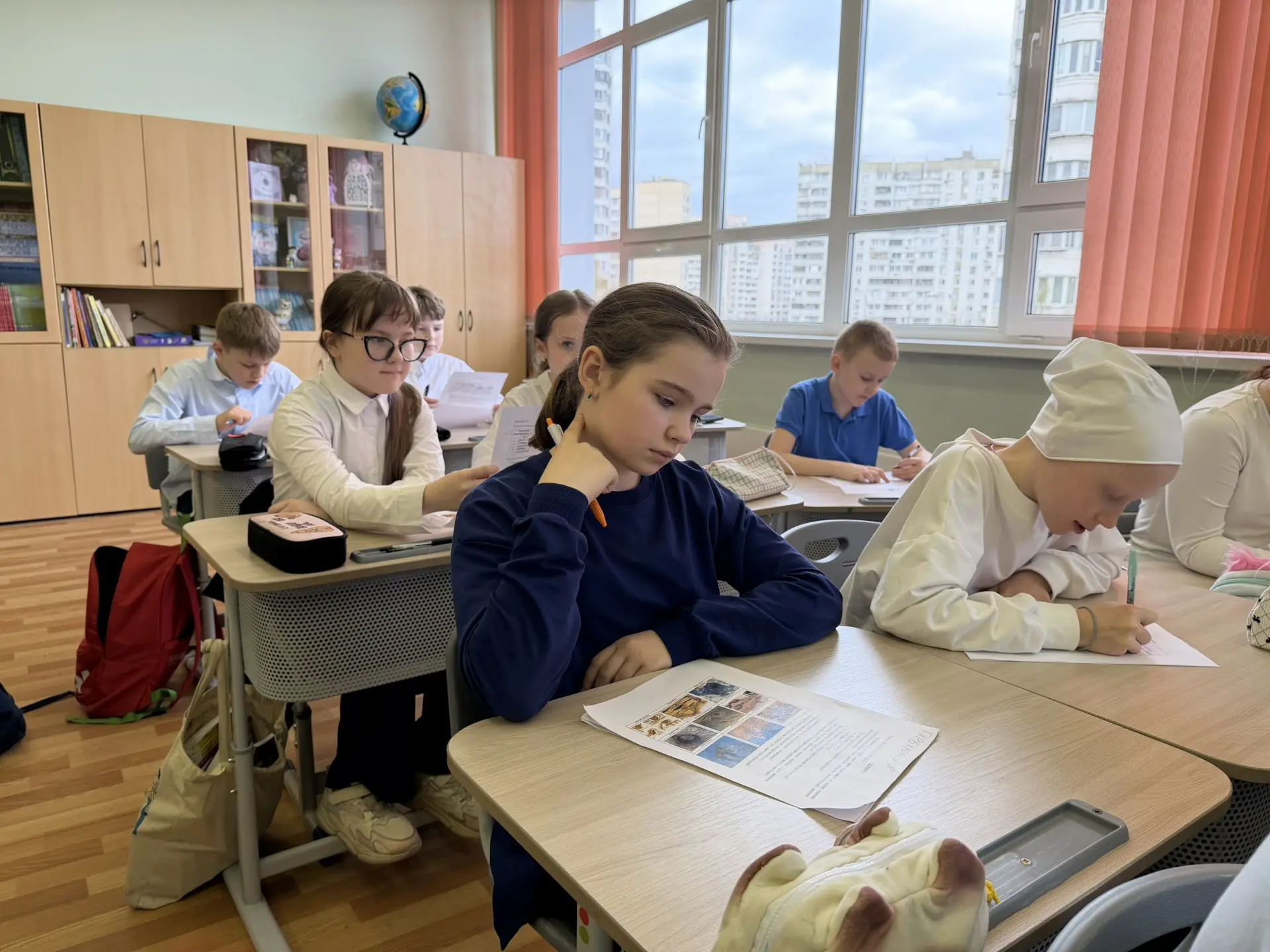 Ученики 3-4 классов приняли участие в математической и естественно-научной олимпиаде «Готов к жизни 