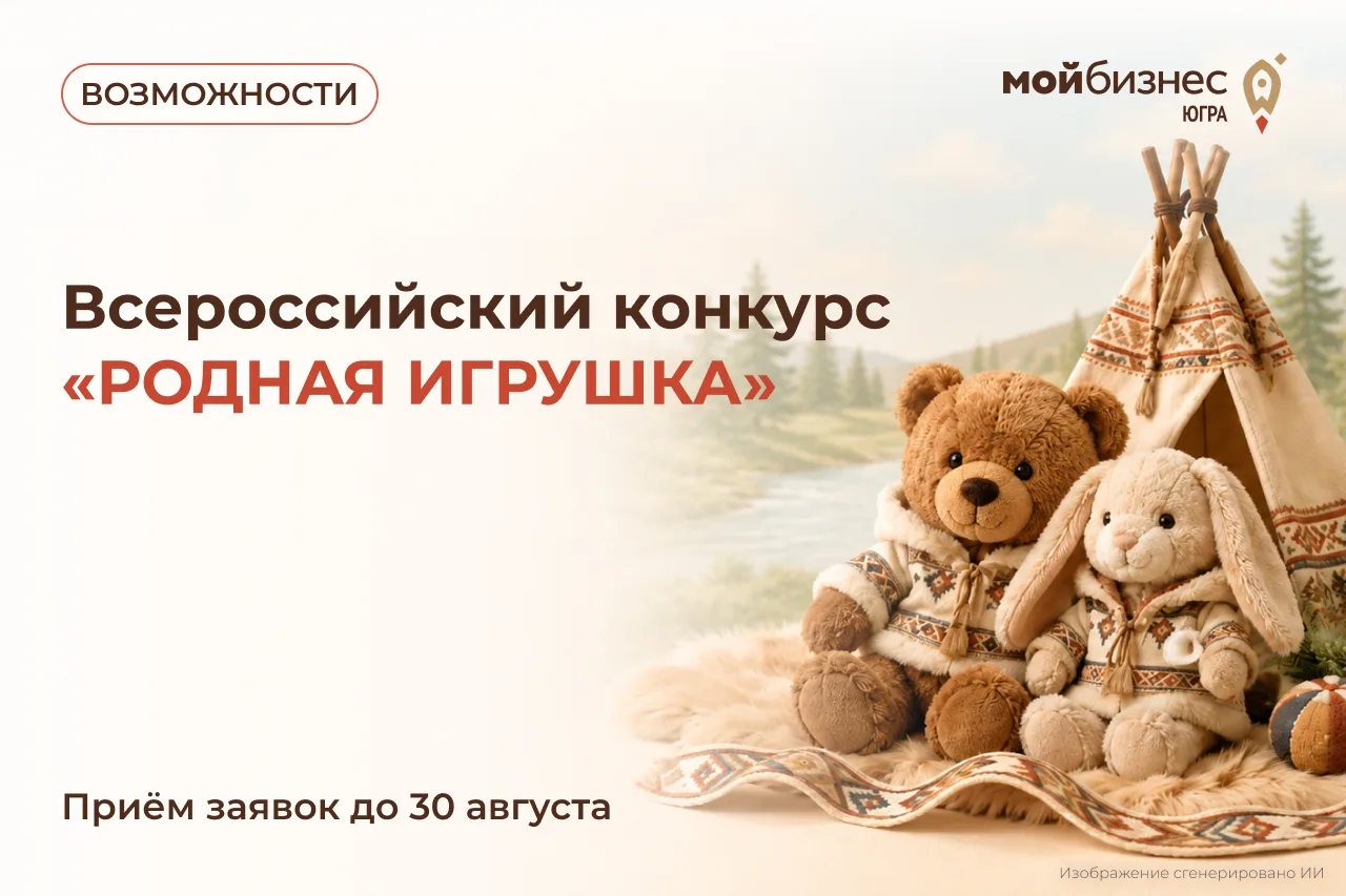 🧸 «Родная игрушка»: участвуйте во Всероссийском конкурсе и развивайте бизнес