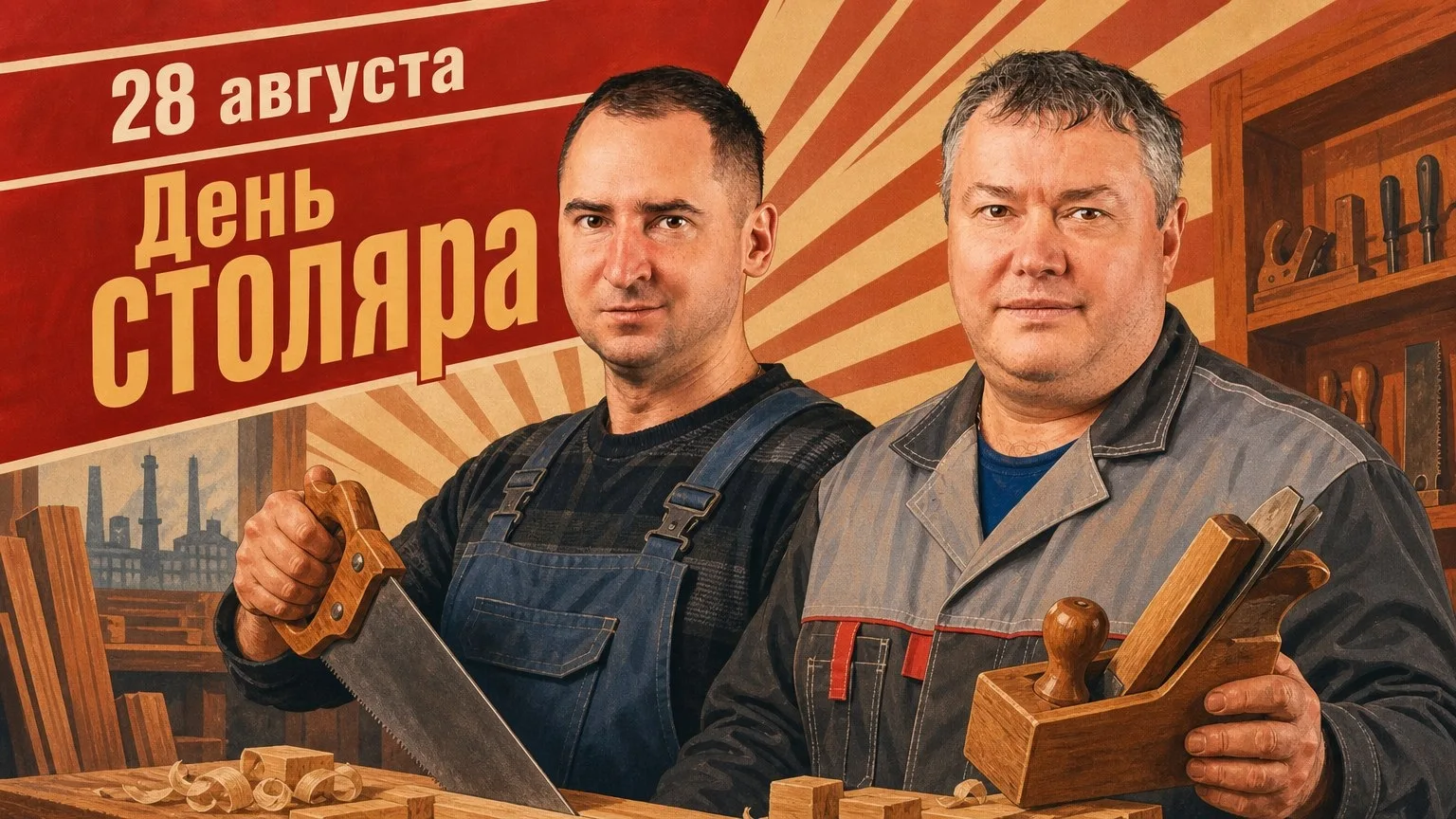 28 августа — День столяра. В нашем театре это праздник людей, без которых сцена осталас...