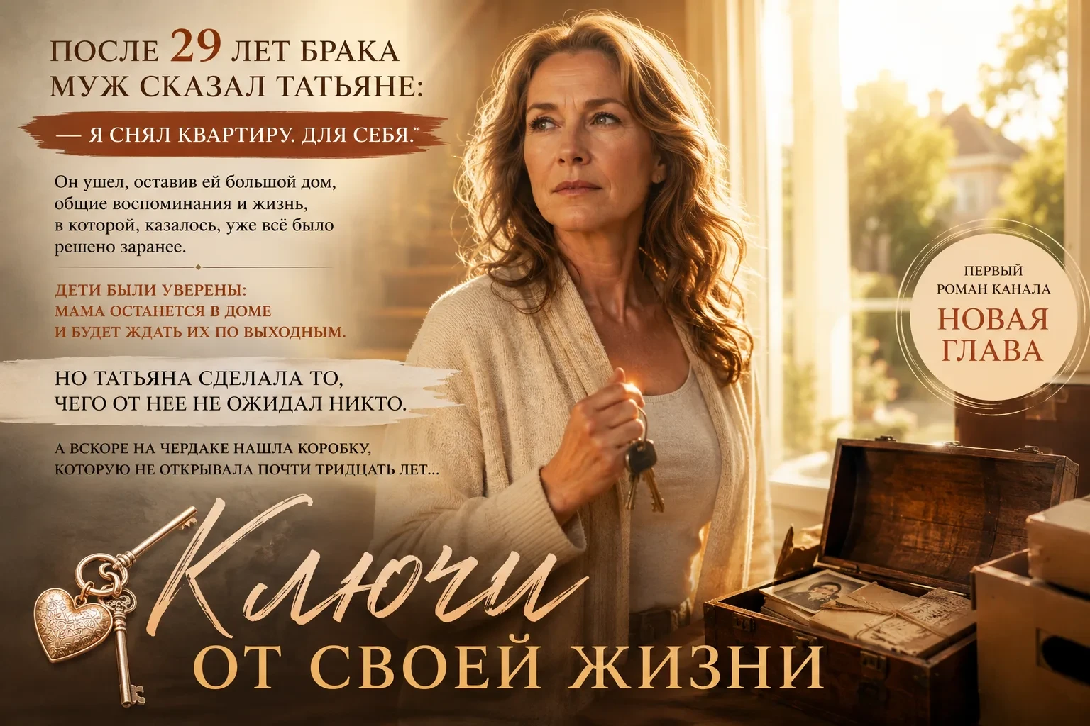 После 29 лет брака муж сказал Татьяне:
