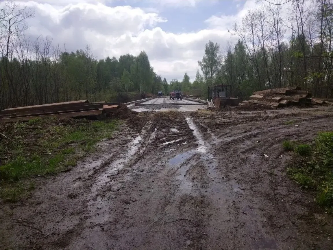 🚜 В Железногорском районе начался капитальный ремонт путепровода через железную дорогу у поселка Пас