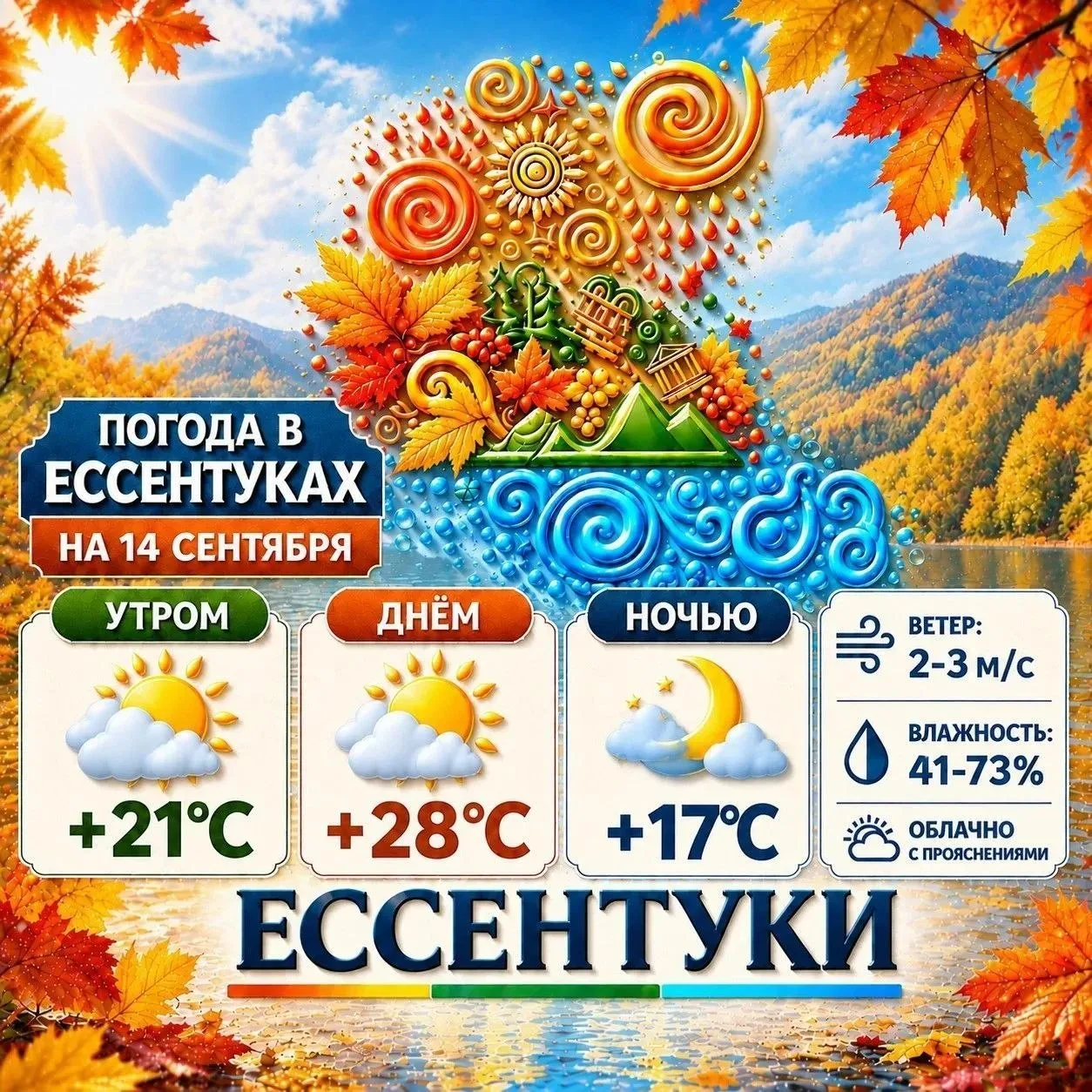 Пусть утро будет добрым и светлым, а день — насыщенным и плодотворным.