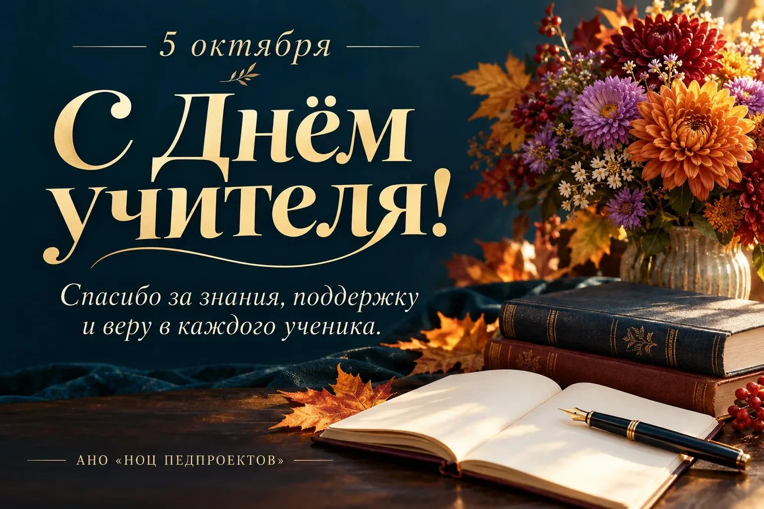 💐 С ДНЁМ УЧИТЕЛЯ!