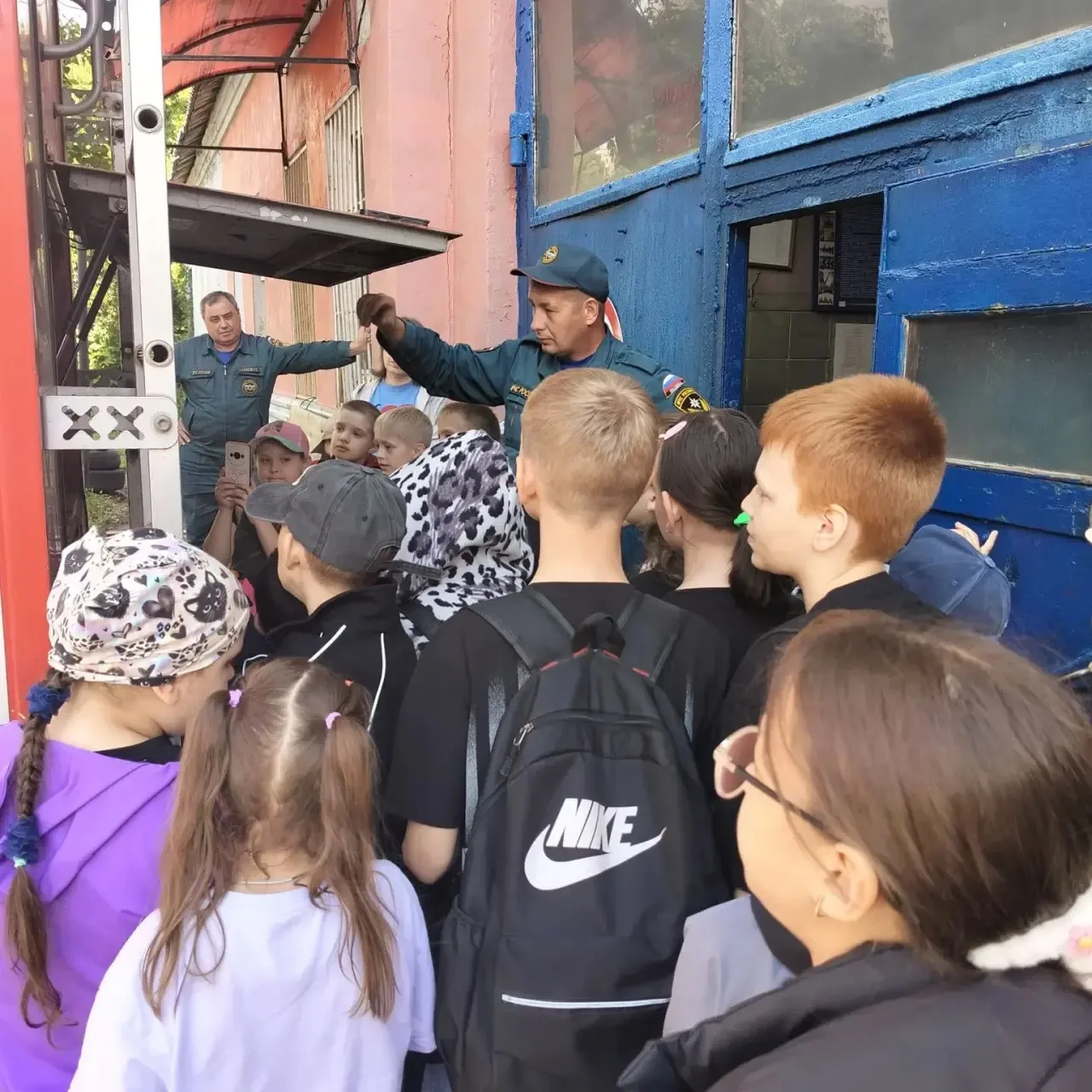 Экскурсия в пожарную часть