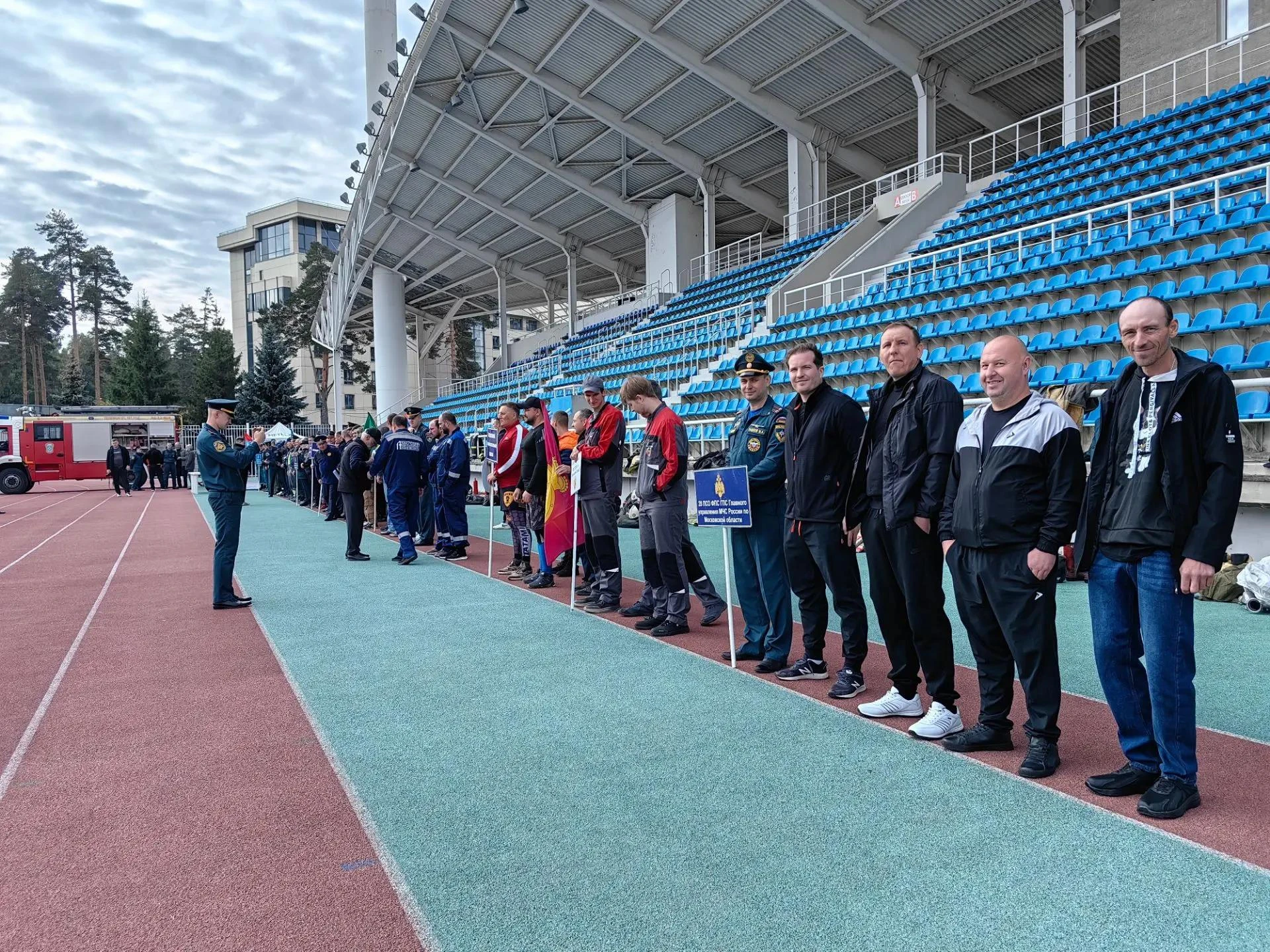 В Подмосковье определили лучших добровольных пожарных региона