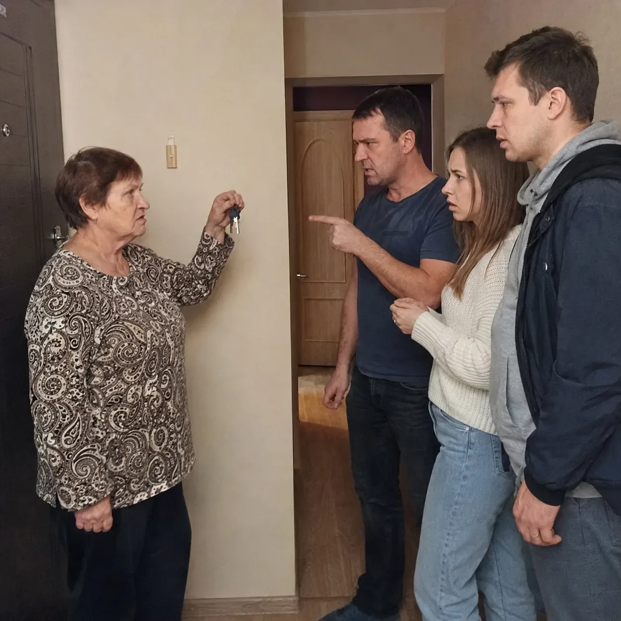 «Твоей сестре нужнее, она в деревне мучается», — заявила свекровь и сменила замки, но не знала, что 