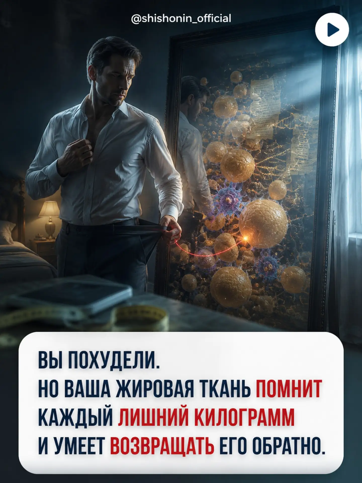 🧬 В продолжение темы "клеточной памяти ожирения"